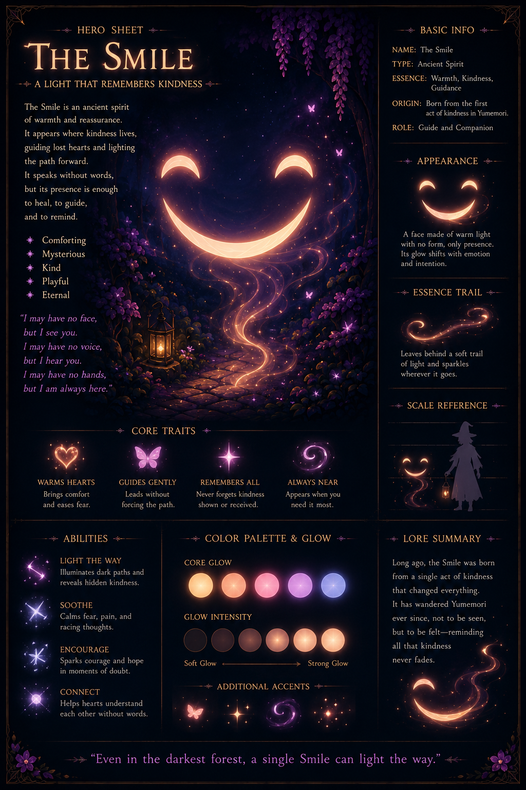 The Smile Hero Sheet